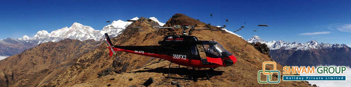 Helicopter tour Nepal